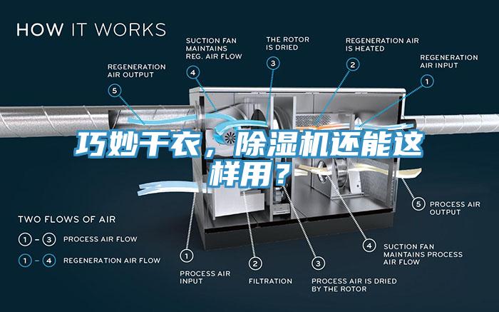 巧妙干衣，除濕機(jī)還能這樣用？