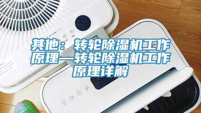 其他：轉輪除濕機工作原理—轉輪除濕機工作原理詳解