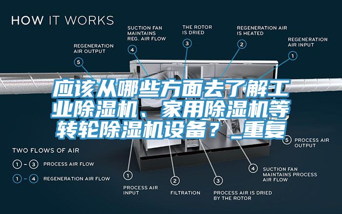 應(yīng)該從哪些方面去了解工業(yè)除濕機(jī)、家用除濕機(jī)等轉(zhuǎn)輪除濕機(jī)設(shè)備？_重復(fù)