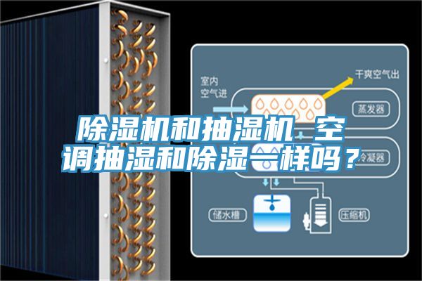 除濕機(jī)和抽濕機(jī) 空調(diào)抽濕和除濕一樣嗎？